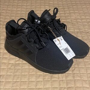 Adidas Triple Black Athletic Shoes